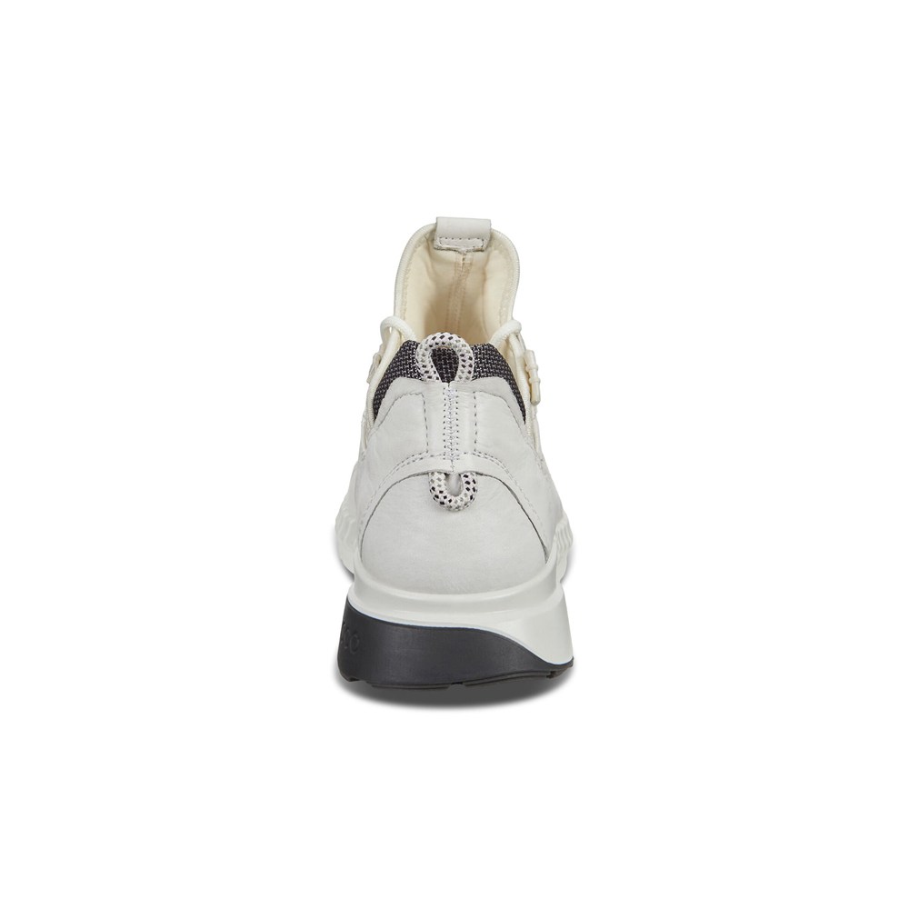 Womens Sneakers - ECCO Zipflex Low Dyneema - White - 3925YNRSB